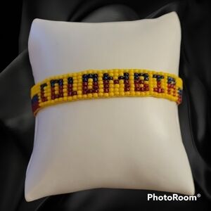 5/$25 Colombian Bracelet Pulsera de Colombia Beadwoven Friendship Bracelet